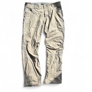 Kuhl Radikl Klassik Pants Mens 40x36 Beige Stretch Hiking Outdoor
